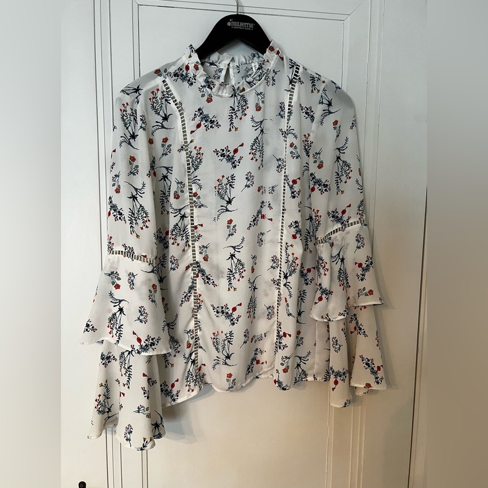 Wayf floral blouse XS